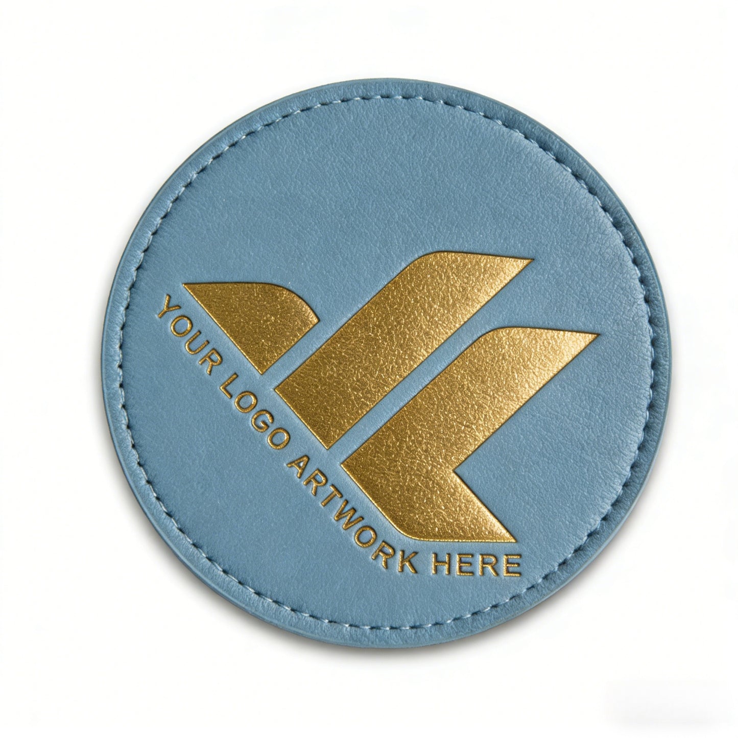 Custom PU Leather Car Cup Holder Coaster