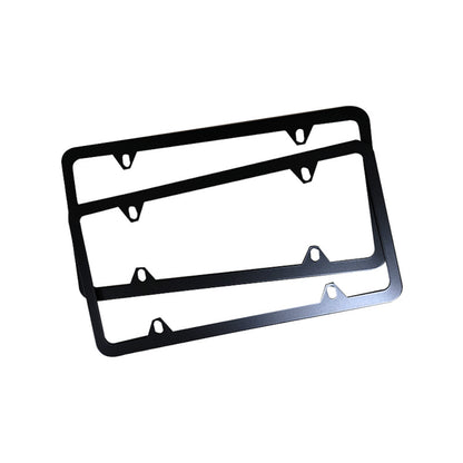 Aluminum alloy license plate frame