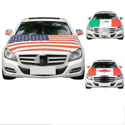 Custom Automotive Decoration Flag Car Cover for Cars
