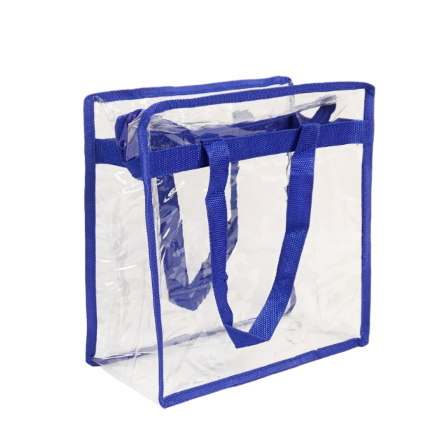 Transparent PVC tote bag